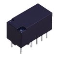 Aromat Power/Signal Relay, Dpdt, Latched, 0.012A (Coil), 12Vdc (Coil), 140Mw (Coil), 7.5A (Contact),  TX2-L2-12V-TH